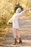Wore these for my engagement photos and they were perfect!! Didn't hurt my feet and fit just as expected. So versatile too. - Jessica F.