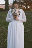 It came exactly as ordered and very quickly! I did measure myself before ordering and had to round up when I ordered my size so it wasn't an exact fit but I got it altered a bit and it was perfect!!! 10/10 would recommend! - Sydney S.