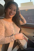 The long sleeve top fits perfectly to me and cute! - JCIL D.