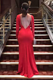 Overall the dress was elegant, form fitting. And I did get a lot of attention because of the dress. I'm very well made I like that I had a liner inside. - Nereida R.