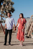 I got this dress for my engagement photoshoot, it was stunning and fitted my body great. The length is perfect for my height. Highly recommended - Aria D.