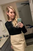 I've gotten a few bodysuits from Lulus but this one is my fav. It fits tightly enough to flatter your body but not so tight it shows every imperfection. I ordered a Medium as I've found the small bodysuits fit a bit to snug. Really flattering top can pair with a lot! - Shayna W.
