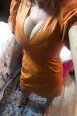 Love this dress. I usually wear xs sized up for chest area. 32 DDD+! Beautiful dress - April B.