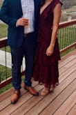 Loved this dress!! Very classy and unique. - Christine E.