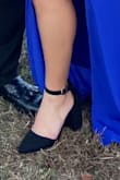 I'm a big baby when it comes to heels, but these exceeded my expectations! I was worried about wearing them for the first time to a wedding, but it was the most comfortable my feet have ever been after a long day in heels!
I'm usually a 7.5, especially in dress shoes, but I ordered a 7 based off of reviews and the fit was perfect. - Mikaela B.