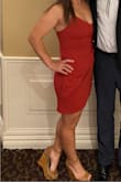 This dress was a life-saver. I feel like it's a forgiving material and shape. - Ileana G.