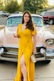 I received so many compliments with this dress! Material is great quality! Totally recommend this dress. - Jenn M.