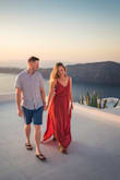 I bought this dress to wear on my honeymoon in Greece. It's a perfect summer dress, and the color and open back are darling! - Alex C.