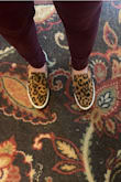 After reading the reviews, I was nervous about what size to buy. I went with my normal size 7.5 and it was a perfect fit. No slip, no blisters, just super cute shoes to take my outfit up a notch. Love them! Definitely recommend. - Evette M.