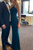 Wore this to a formal wedding, dress was gorgeous and comfortable. Long enough as I'm tall and worse 2" heels. Beautiful color!! - Natalie P.