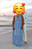 This Dress was perfect, I took my hubby to Clearwater for his Birthday after our trip to South Africa was canceled. I ordered this dress since we would be having dinner on the beach and while there I hired a photographer to do a photoshoot for his milestone Birthday. I slipped into this Beauty and the rest is history. I will say it's a PAIN to iron I mean it was extremely time-consuming with all the layers and sections. We left our steamer home so I had to use the iron. - Bianka M.