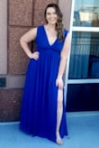 I cannot say enough about this gorgeous dress! The color is amazing! I will definitely be purchasing it in multiple colors. I did have to get it altered. It was a little too long, and the straps needed adjusting as well. After it was altered, it fit like a glove! I received so many compliments, and I cannot wait to wear it again! - Rachel H.