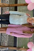 Love, love this sweater dress. I run between a S/M but because of the loose style, I went with a S and it was perfect. So soft and comfy and the color is gorgeous! - Caitlin F.