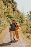 Wore this for my engagement photos and to a bridal shower and received several compliments! Very flattering, happy I went with the XS. - Bridget