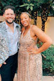 I wore this to a wedding and got great feedback from everyone about it, unfortunately it shed so much that I had to pay an extra fee for "glitter cleanup" at my air bnb & also the top is very loose fitting but the bottom was fine so maybe size down or the option of getting it tailored. I used safety pins ha - Charmaine D.