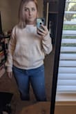 The color is amazing. The neck is unique. The fit is comfy and flattering. This can be dressed up or down. I'm into it! - Shauna B.