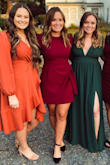 This dress was super cute and super flattering! - Celina B.