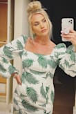 I loved this dress so much and it seemed like everyone else did too! Perfect fit, fun style, and great for a vaca dinner. - Kathleen M.