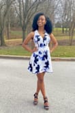 I got this dress for my sister who graduating and it fits her so perfect. - Kyive S.