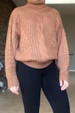 This sweater is absolutely perfect! It's well made and thick, the copper color is absolutely beautiful. - Gabriela M.