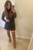 Love this sweater dress it's stylish & fits perfect to make it still sexy casual. - Alicia