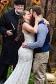 I received many compliments on this dress for our intimate back yard wedding. This was the perfect dress for the occasion, and hugged me in all the right places. It was a bit tight in the hips, but I was still happy with the way it looked and I wouldn't have changed the size. - Brittney S.