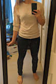 I love so much about this sweater! The fit was so flattering (which can be hard to find for my broad-shouldered body type), the sizing was perfect, everything was so lovely -- except the quality of the fabric. It was thin to the point of being see-through and already had a couple pulls in the threading before I even tried it on. I'm not sure it would handle more than a couple of wears before being ruined. If Lulus comes back with this exact sweater in a more durable fabric, I'm here for it! - Heather F.