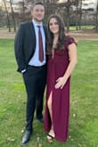 I wore this dress for a wedding and it was so pretty! I was skeptical it wouldn't be long enough with heels because I am tall but it was honestly perfect. The wedding was outside so it was great that the dress didn't drag on the floor. I wore like 2/3 inch heels and the dress still looked really nice! It was also so comfortable, but I did have to wear body tape to keep the shoulders from falling off! Overall 9/10! - Barbara A.