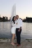 I love this dress! It's elegant and modern, and it was exactly what I was looking for. Perfect for a date night or a special event. I wore it to take holiday pictures but my boyfriend ended up proposing! So I'm so happy I wore this dress, the pictures look great! :))) - Patricia F.