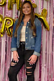 This top is so cute and flattering. I would wear this outfit every day if I could. - Autumn R.