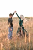 I love this dress! High quality material, super comfy and perfect for engagement photos. I ordered a size Medium and it fits true to size. - Desirae G.