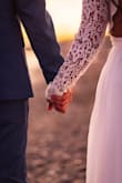 I'm in love with this dress!! Wore it for our engagement shoot and it was perfect. It runs large so I had to size down from M to S. - Rachana K.
