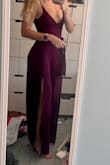 I loved this product it fit perfectly. The color was so nice it's a little darker than the photo shown but it's still beautiful. The material is stretchier than I thought so it could make for a more casual outfit but it also can easily be dressed up! - Taylor F.