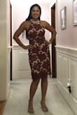 I wore this dress on my Anniversary. It's perfect on cozy night out! - Boeing Q.
