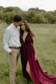 I wore this for my engagements. I ordered an XS instead of my normal size which is a small because I have a small bust. Because of that was definitely a tight fight but its true to size and perfect. - Sara A.