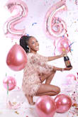 So pretty and fits well. Used for a bday photoshoot! Loved the color. - Tochi N.