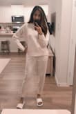 The material is so soft and warm. I hate it when sweaters like these make me hot but this one is so warm and cozy, it regulates my body temperature and keeps me comfortable all day. - Khadija N.