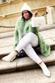 I love this coat and received so many compliments. I can't wait to wear more when it gets colder. - Alecia G.
