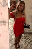 I am so happy with this purchase! I wore this dress out for my birthday and felt like all eyes were on me... which, let's be honest, when you buy this type dress, it's exactly what you want. :) - Isabel E.