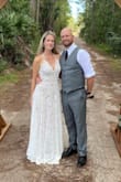 I was nervous about this dress being to sexy for my small wedding. I tried on 2 other dresses from Lulus and this one was by far the best. It was long, elegant, comfortable. I bought nude shorts to wear under since it's see through. I got so many compliments on how beautiful it was. - Summer T.