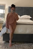 Love these so much! As other reviewers have stated, they are pretty short... But these are for sleeping/lounging and it makes them look sexy without trying. I love this about them. The material is thin and soft which makes them super comfy! - Krystal L.
