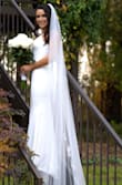This dress was better than any dress I tried on at a bridal salon and boy did I save a fortune!!!! It was plain and classy with just enough sass, felt like a dress that was made for me and my personality! This dress made my husband cry. It was perfect. - Isabel W.