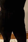 This jumpsuit fits so well and is super comfortable! I think it will be a cute look for a night out and an easy choice when I don't know what to wear. - Tee G.