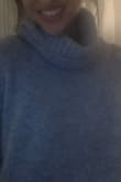 Initially, the price put me off, but honestly I don't regret buying AT ALL. It is so comfy. I usually like sweaters a bit oversized so I was hesitant on getting the small but the fit was totally perfect! It's just big enough and is easy to dress up or down. I usually wear it to work and I love it. Wish they had in other colors! Only reason I didn't give this item 5 stars is because there was a small tear in the fabric on the turtleneck that I didn't notice until later on...so probably my fault. But I was surprised as I am normally super careful but assumed the quality of the fabric would be much higher given the price. Nevertheless, still no regrets! The folds of the turtleneck cover up the tear anyhow. - Alexis D.