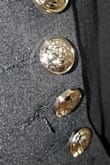 Very disappointed in this purchase. The fabric of this coat feels WAY cheaper than expected [for its price] and the buttons are NOT gold...they look VERY silver. Additionally, the stitching could've been better, namely the buttonholes. Will be returning for sure. Would not recommend. - Althea G.