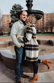 I got this jacket for our engagement pictures and it was perfect. Love the fit and loved the way it photographed. Great piece for the winter! - Elizabeth Z.