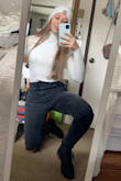 It fits perfectly and really comfortable. Looks cute with jeans or skirts, I'm in love!! - Mila N.