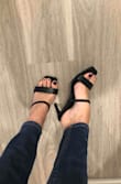 Ordered these because they were on sale and you can always use a black heel in your closet. Will be honest though they are not the easiest Shoe to walk in due to no heel support around the ankle - Maegan T.