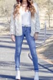 Loves it! Used it for mommy family holiday photos. It was a bit Shiloh outside and this sweater kept me warm and stylish at the same time. - Daniela A.