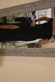 The dress fit perfectly. With my heels it was just the right length. Was not too tonight around the arms. - Meagan R.